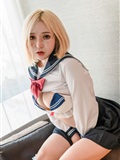 Xiuren 2021.03.04 No.3163 Wenjing school uniform breast beauty(22)